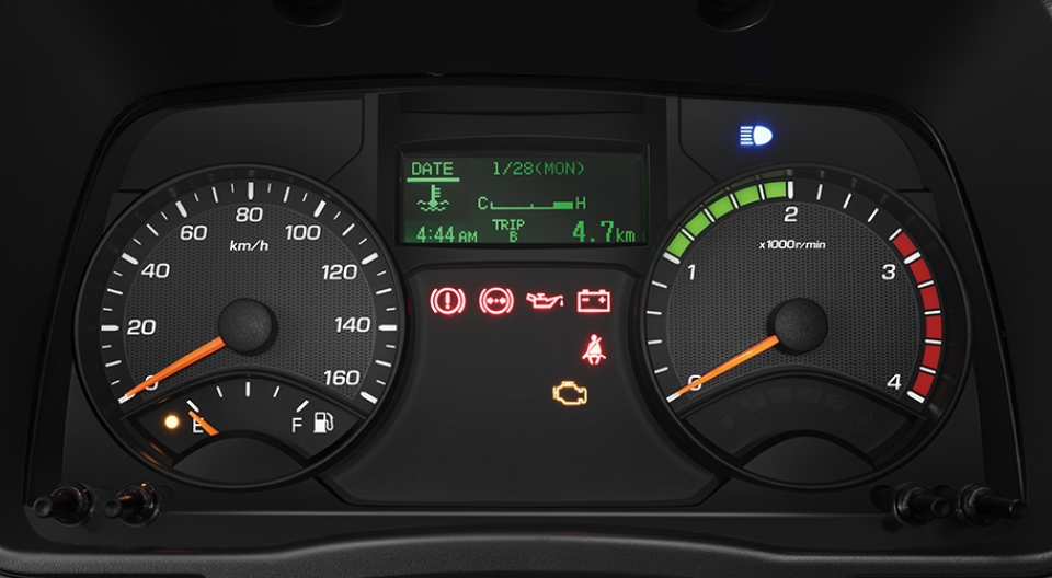 Fuso TF Canter Meter Interior