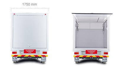 Daihatsu Aluminium Hawker Van Dimension 2