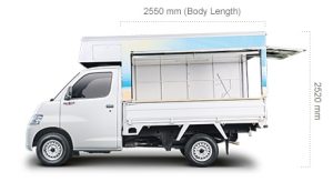 Daihatsu Hawker Van Dimension 1