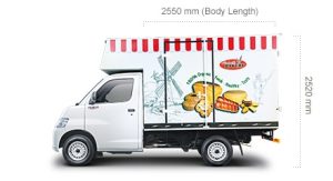 Daihatsu Luton Van Dimension 1