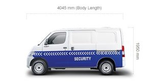 Daihatsu Security Van Dimension 1