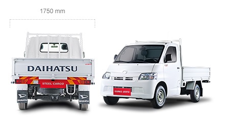 Daihatsu Steel Cargo Dimension 2