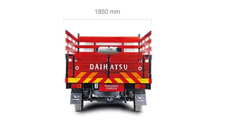 Daihatsu Standard Wooden Body Dimension 2