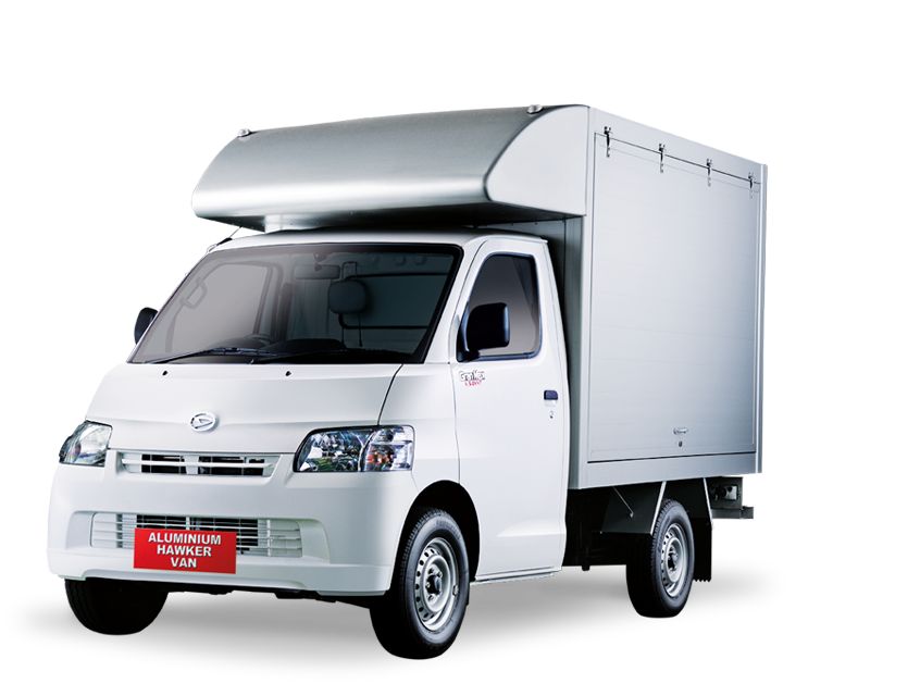 Daihatsu Aluminium Hawker Van
