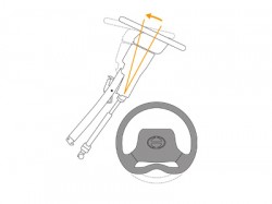 Hino 300 Series Energy-Absorbing Steering Wheel & Column